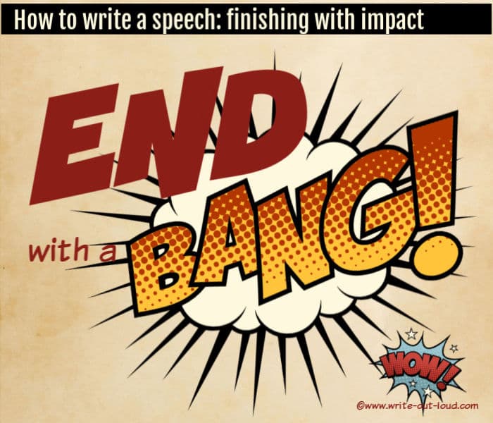 Comic Graphic: End with a bang
