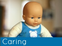 Baby boy doll - caring speech topics