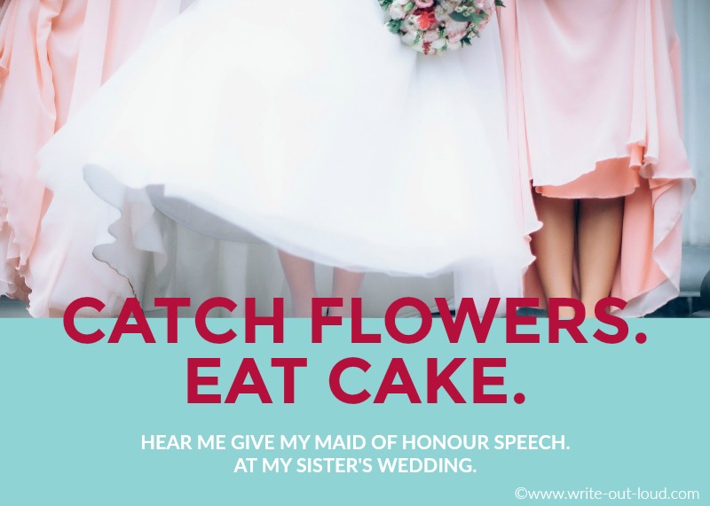 how to write a maid of honor speech examples