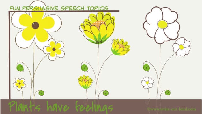funny topics to write a persuasive speech on