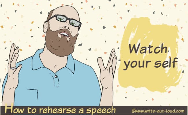 How to rehearse a speech well [7 steps to brilliance☺]