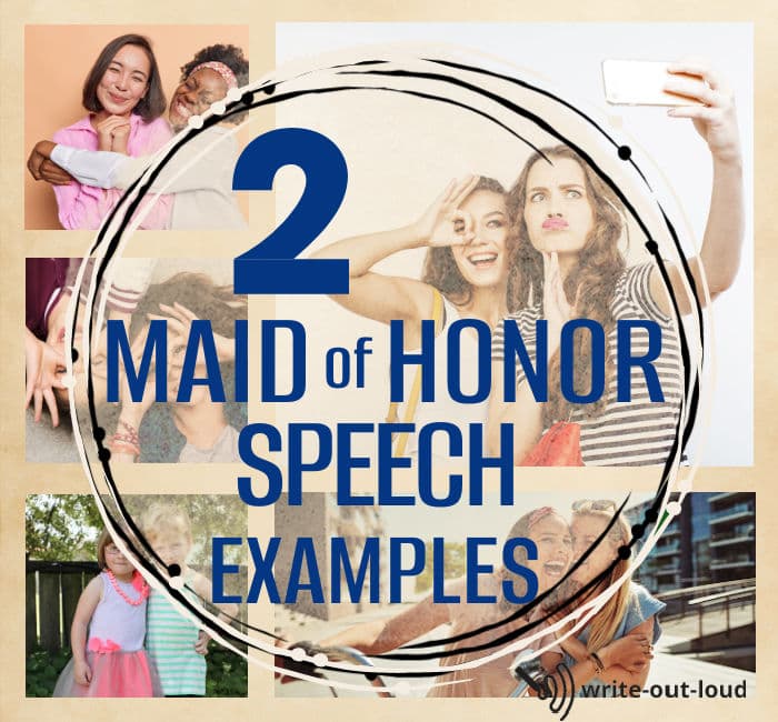 how to write a moh speech for best friend