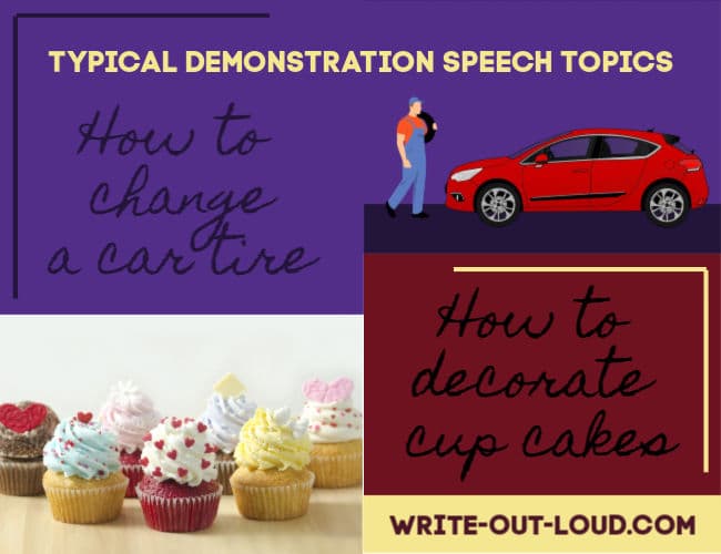 how to examples for speeches