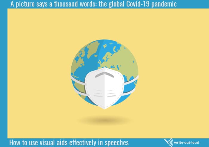 speech use visual aid